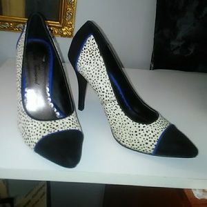 Lulu Townsend Spotted Heels 7.5